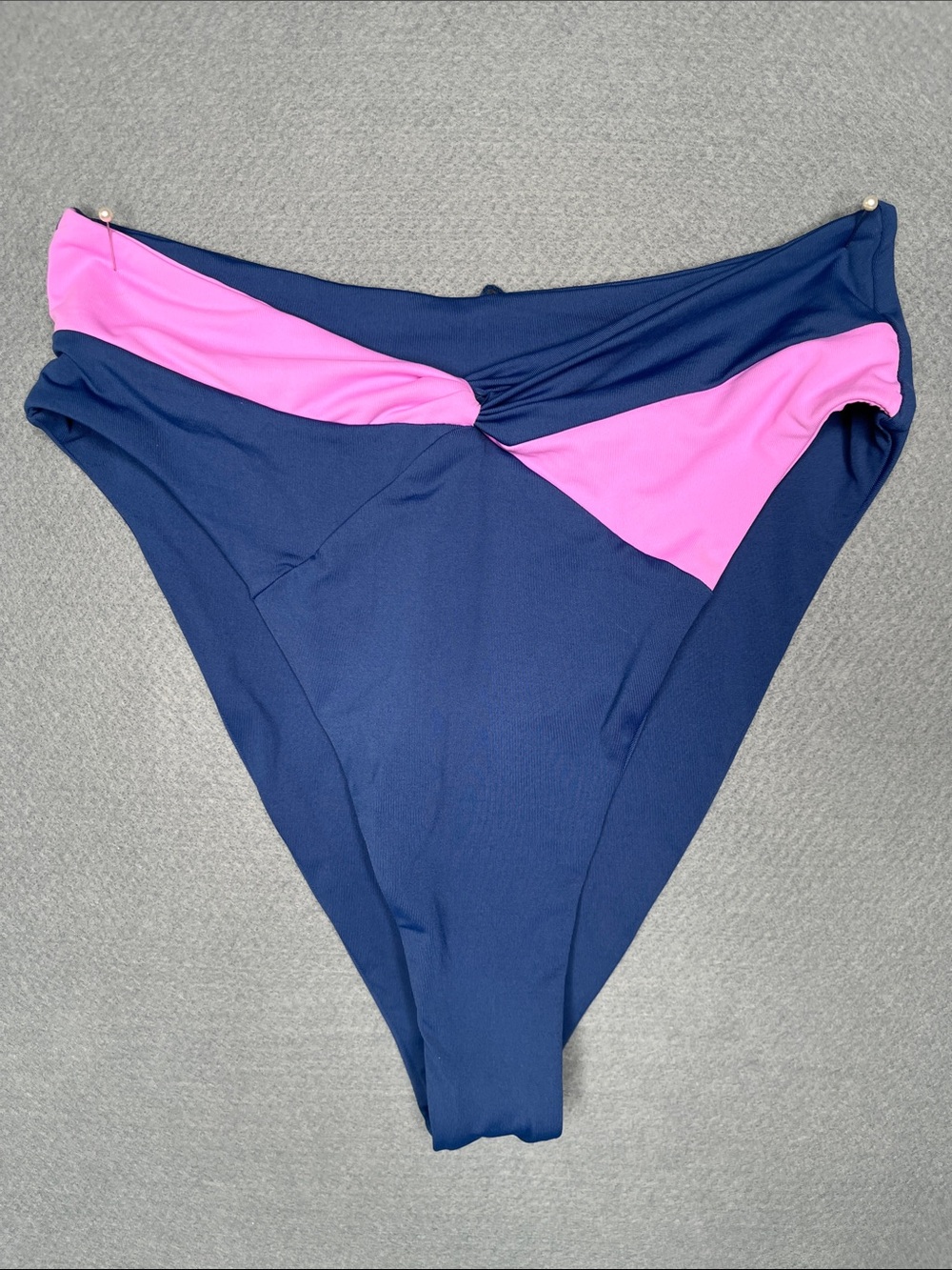 L*Space Bikini Bottoms in Navy and Hot Pink. New With Tag. Women's Sml